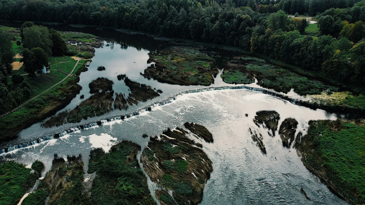 Kuldīga & Ventas Rumba Waterfall