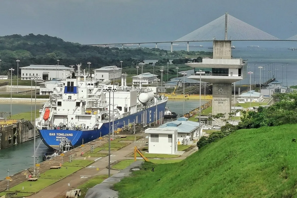 Panama Canal (Miraflores Locks)