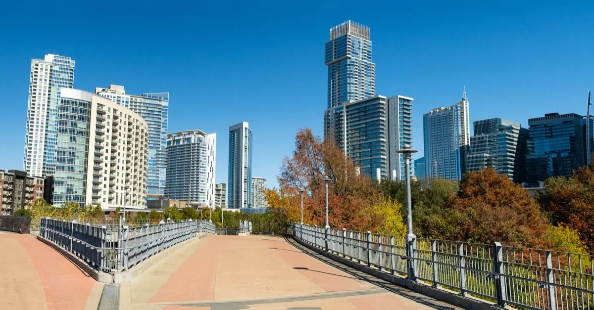 Pfluger Pedestrian Bridge