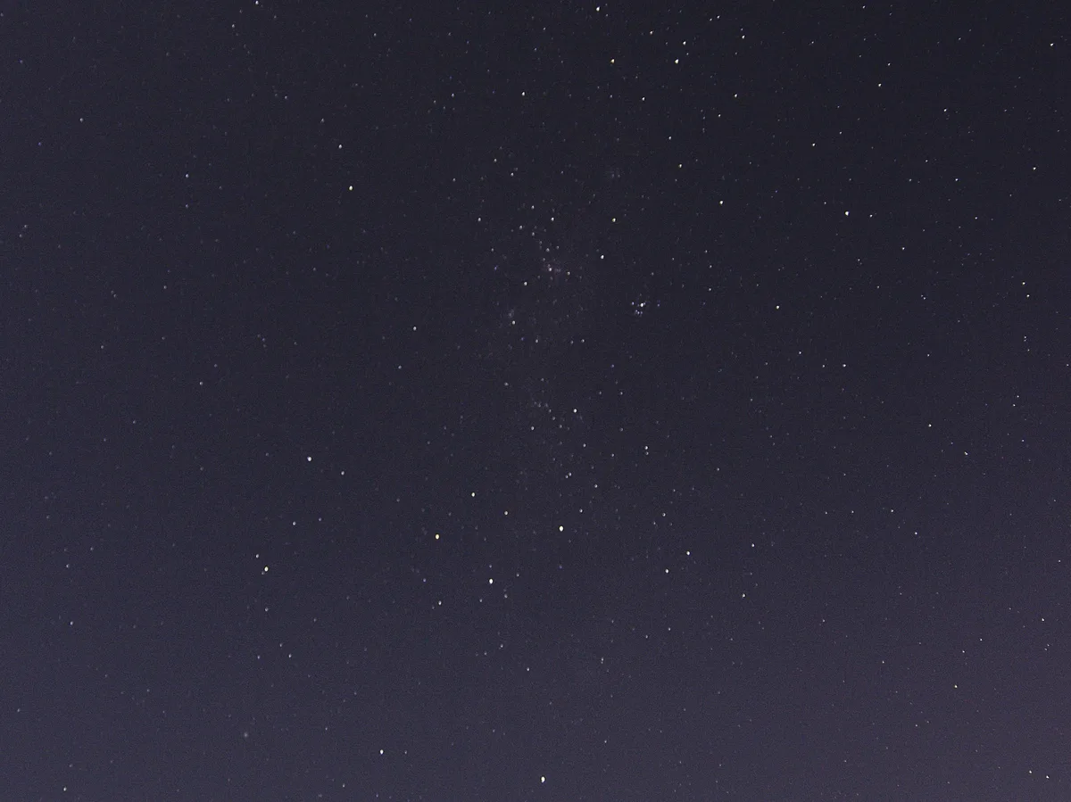 The Milky Way over the Atacama Desert's clear night sky, Chile