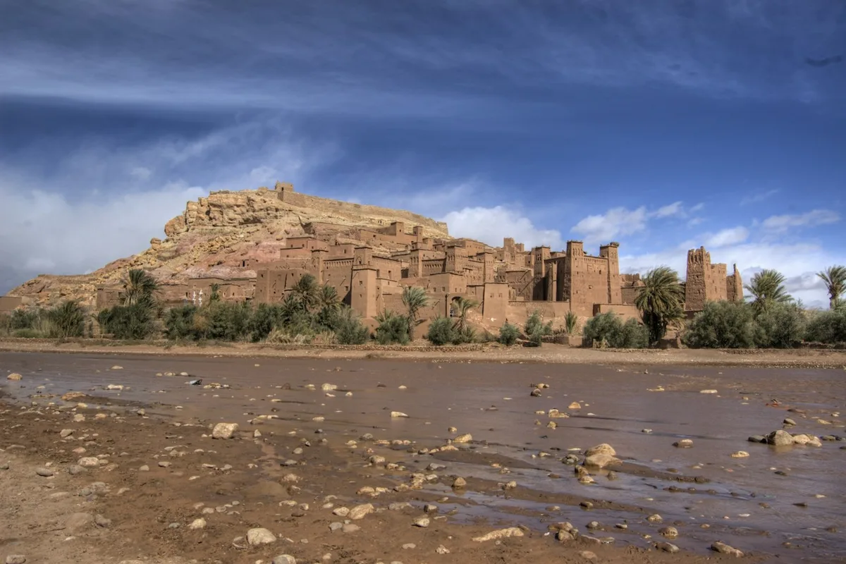 The fortified ksar of Aït Benhaddou, a UNESCO World Heritage Site in Morocco