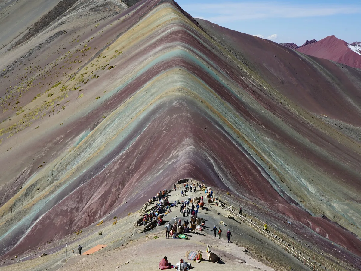 Rainbow Mountain (Vinicunca) in the Peruvian Andes