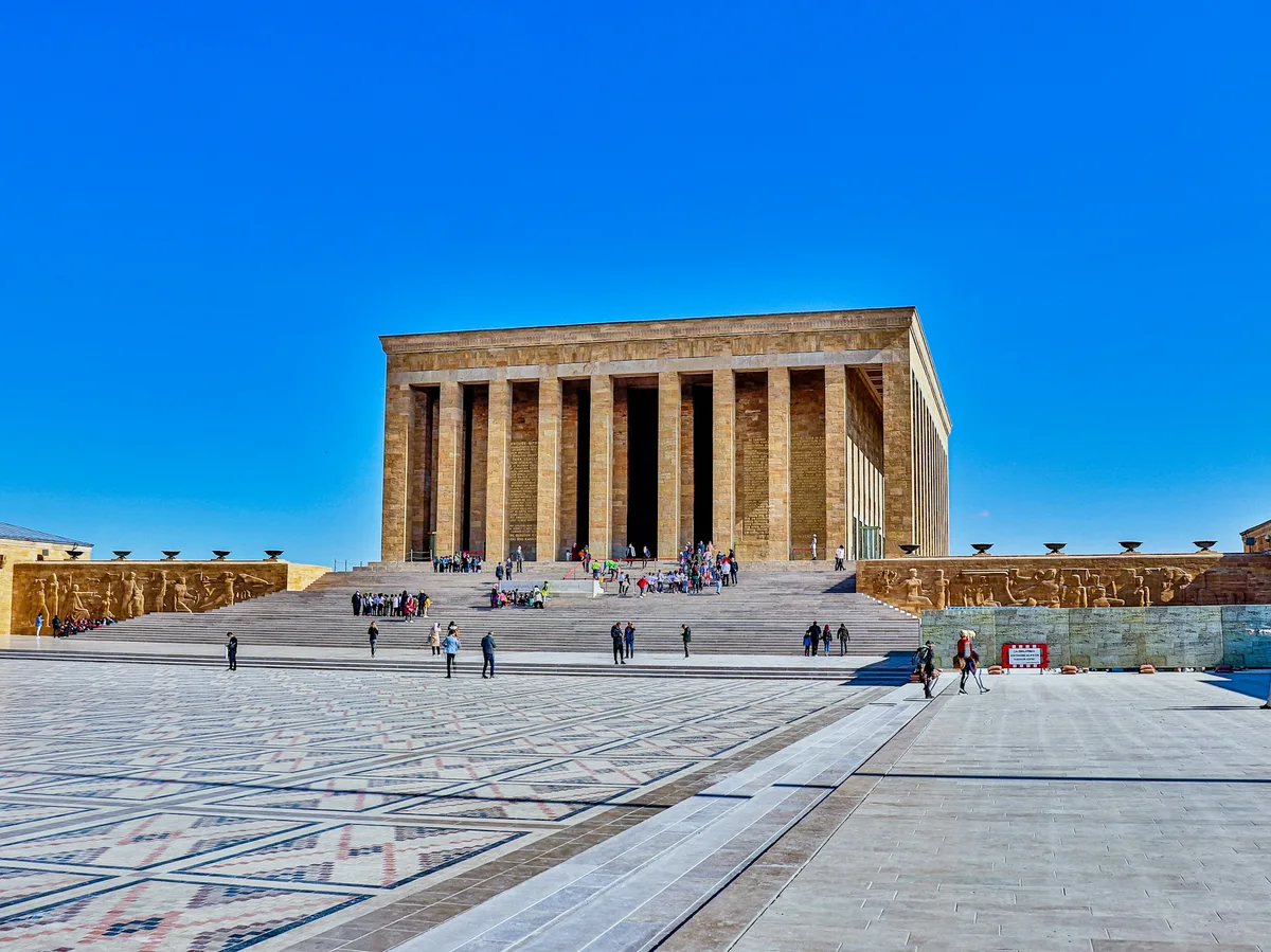 Anıtkabir, the mausoleum of Mustafa Kemal Atatürk, in Ankara, Turkey