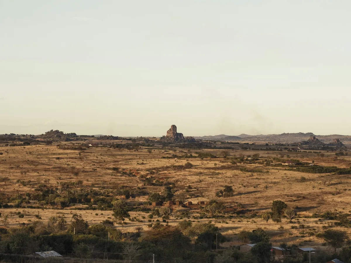 The landscape around Apoka in Kidepo Valley National Park, Uganda